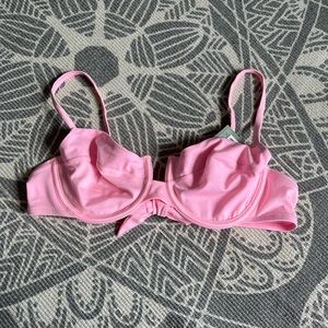 H&M Pink medium bikini top